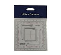 Perfeclan Échelle de coordonnées du rapporteur de navigation Rapporteur militaire Lecture de cartes et outil de carte de navigation