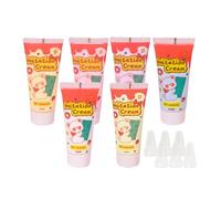 Perfeclan Ensemble de Colle à de Simulation, colles à Argile crème de Couleurs Assorties, Coque de téléphone pour la Fabrication de Bijoux, nœud, modèle A