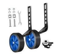 perfeclan Ensemble de Roues D'Apprentissage pour Vélo Enfant, Stabilisateurs Ajustables, Tailles Variées, Bleu