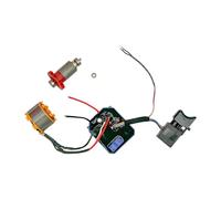 perfeclan Ensemble Moteur Sans Balais pour Perceuse électrique 3820, 21 V, 12 Dents, Remplacement Direct