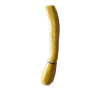 Perfeclan Épée de à d'escrime, Manche incurvé et Droit, de qualité supérieure, 18,4 cm, équipement d'escrime Pratique et Confortable, Jaune