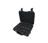 Perfeclan Étui de Transport pour Montre, Compartiment de Protection Compact, 15 emplacements, Anti-poussière, avec Boucle de Verrouillage, étui de Rangement de