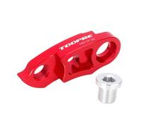 Perfeclan Extension de Patte de arrière de vélo, Accessoire Professionnel, composant en Alliage d'aluminium pour Volant d'inertie 34T-52T, Rouge