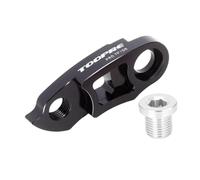 Perfeclan Extension de Patte de arrière de vélo, Accessoire Professionnel, composant en Alliage d'aluminium pour Volant d'inertie 34T-52T, Noir