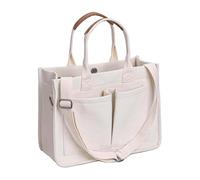 perfeclan Femme épaule Crossbody Body Travel fourre-Tout, Beige