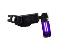Perfeclan Feu arrière de vélo, éclairage de vélo de Montagne, feu de signalisation monté sur Route, Lampe de Poche, arrière de vélo pour Cyclistes en extérieur, Violet
