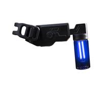Perfeclan Feu arrière de vélo, éclairage de vélo de Montagne, feu de signalisation monté sur Route, Lampe de Poche, arrière de vélo pour Cyclistes en extérieur, Bleu