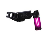 Perfeclan Feu arrière de vélo, éclairage de vélo de Montagne, feu de signalisation monté sur Route, Lampe de Poche, arrière de vélo pour Cyclistes en extérieur, Rose Rouge