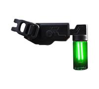 Perfeclan Feu arrière de vélo, éclairage de vélo de Montagne, feu de signalisation monté sur Route, Lampe de Poche, arrière de vélo pour Cyclistes en extérieur, Vert