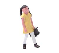 Perfeclan Figurine de Fille à l'échelle 1/64, Peinte à la Main, Accessoire de Film, Miniature, modèle pour projets de Bricolage, décoration de Bureau ou de