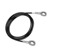 Perfeclan Fitness Bricolage poulie câble Corde Machine système de Fixation Biceps Triceps Main Musculation équipement d'entraînement Accessoires, Pas de Boule Noire 2m