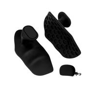 Perfeclan Gants de Gymnastique et d'Haltérophilie, Poignées de Traction, Accessoires d'Entraînement en Silicone Sans Doigts pour Hommes et Femmes