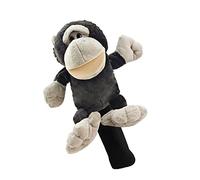 Perfeclan Golf Club Headcover Mignon Portable Bois Driver Head Cover Cartoon Headcover Sleeve pour de tête Enfants, Orang-outan