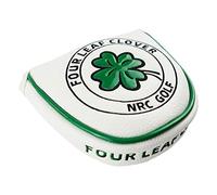 Perfeclan Golf Clubs Golf Putter Capuchon Standard Taille Club Head Cover Parfait pour Maillet Putters Putters Balle Clubs - Blanc