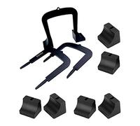 Perfeclan Golf Putting Gate - Lot de 3 Portes de Golf de Tailles différentes pour la Pratique des Coups avec Pieds Amovibles, 6 socles