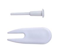 perfeclan Goupille de bouchon de rechange blanche pour ballon de, avec extracteur, idéale pour le sport, les trampolines et les matelas gonflables.