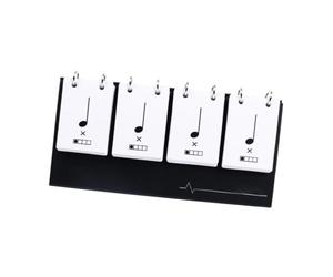 perfeclan Guitare piano notation rythme de pratique carte apprener la carte de formation de note stable cognitive carte musicale de notation pour piano de, Version Régulière