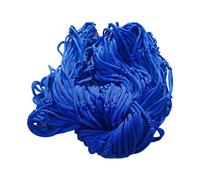 Perfeclan Hamac de Camping en Corde de Maille en Nylon Solide Portable Filet Suspendu pour la randonnée en Plein air Voyage Plage Cour, Bleu