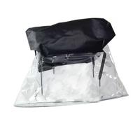 perfeclan Housse de Protection contre Pluie pour Projecteur à Tête Mobile, Couvercle de Protection Anti-Pluie et Poussière en Toile Oxford, Protection d'Éclairage Portable, Accessoire de Professionnel