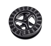 perfeclan Jauge de statisme circulaire, mise à niveau, mesure en aluminium, 21,0-25,0 mm, outil de réparation de statisme réglable pour voitures de route à