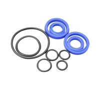 Perfeclan Joint d'Étanchéité pour Vérin Hydraulique de Chariot Élévateur, Jeu de Remplacement Complet en Caoutchouc, Joint Mécanique pour Transpalette Manuel, Camion de Déménagement, pour 32