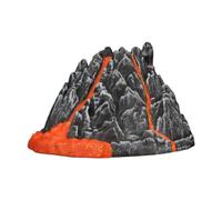 perfeclan Jouet de simulation de volcan, figurine de volcan, jouet éducatif, apprentissage précoce, modèle d'éruption volcanique, fournitures de fête pour, Bruit de Pulvérisation Léger