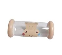 perfeclan Jouet gonflable à roulettes pour bébé, centre d'activités, coordination œil-main, pousser et rouler, amusant, temps sur le ventre avec clochette, 54cmx24cmx24cm