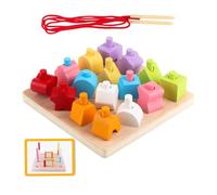 Perfeclan Jouets de Correspondance des Couleurs pour Les Tout-Petits de 1, 2 et 3 Ans. Jouets éducatifs de tri et d'empilage pour Le développement de la