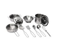Perfeclan Jouets de Cuisine, Jeux de Simulation, casseroles et poêles, Jouets de Cuisine Scolaires, Accessoires de Cuisine, de Jeu pour Enfants, Portables