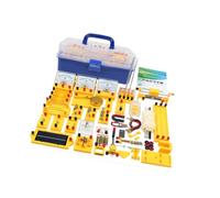 perfeclan Kit d'apprentissage de circuits électriques Expériences Kits de démarrage de circuits Électromagnétisme Physique Circuit de base pour cadeau