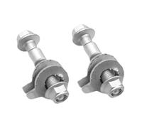 perfeclan Kit de 2 boulons de carrossage, pièce de rechange, kit d'alignement de correction de carrossage réglable, boulon de came pour accessoires, Joint Double de 12