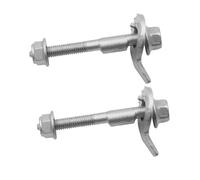 perfeclan Kit de 2 boulons de carrossage, pièce de rechange, kit d'alignement de correction de carrossage réglable, boulon de came pour accessoires, 15 Mm