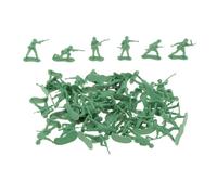 Perfeclan Kit de 50 Figurines Miniatures de Soldats à l'échelle 1/35, pour dioramas, Mini-Soldats, pour des activités d'apprentissage créatives, Vert