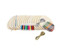 perfeclan Kit de bricolage pour carillon de Pâques en bois - Loisirs créatifs - Décoration et fabrication de carillons - Cadeaux pour anniversaires, Style B