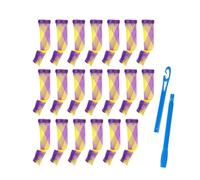 perfeclan Kit de coiffure pour boucles en spirale, 20 rouleaux en spirale, compact et pratique, idéal pour les, sans chaleur.