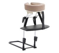 perfeclan Kit de massage pour matelas à domicile, confortable et, avec repose-bras et appui-tête réglables, oreiller de massage pour la position face, Couleur de Peau