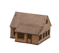 Perfeclan Kits de Modèles de Construction En Bois, Jouets de Loisirs Non Assemblés, Matériaux de Construction de Paysage, Cadeaux pour Amis et Famille, 1/72, Style g