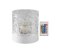 Perfeclan Lampe de Bureau Décorative à Effet Vague d'eau Rotative