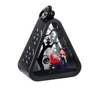 Perfeclan Lanterne d'halloween, décoration Pratique pour l'extérieur et l'intérieur, idéale pour Une étagère ou Un Porche, Sorcière