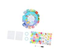 perfeclan Livre d'autocollants Alphabet, carte occupée, livre d'activités assorti avec lettres, jouet pour enfants, jouet de voyage en Train, voiture, avion de