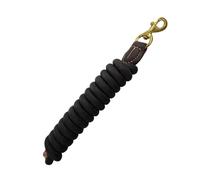 Perfeclan Longe d'entraînement pour Cheval, rênes de Dressage, 250 cm (98,43 Pouces), en Nylon, pour présentation, Marche et Jeu, Noir