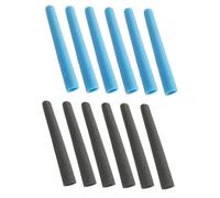 Perfeclan Lot de 12 Manchons de Protection en Mousse pour Trampoline d'intérieur et d'extérieur pour Enfants, Bleu et Noir