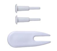 perfeclan Lot de 2 bouchons de rechange pour ballons de et de fitness, avec outil d'extraction, pour appareils de fitness et de Pilates.