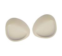 Perfeclan Lot de 2 coussinets de soutien-gorge en éponge douce pour rehausser les seins, idéal pour les maillots de bain et les sous-vêtements, Peau Claire Fendue
