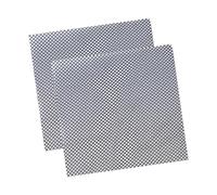 perfeclan Lot de 2 masques en maille noire pour déguisement de fursuit, accessoire de cosplay, pour Halloween, spectacle, Pâques