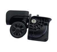 perfeclan Lot de 2 roulettes de Valise à Double rangée, Robustes, faciles à Installer, pour Valise de, Accessoires de Bricolage, pièces de réparation