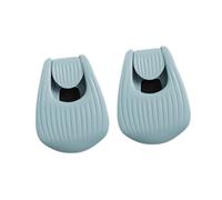 Perfeclan Lot de 2 Supports de Canne à pêche, Clips de Fixation, Outil d'usage Quotidien, Confortables, réutilisables et Portables, Bleu