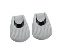 Perfeclan Lot de 2 Supports de Canne à pêche, Clips de Fixation, Outil d'usage Quotidien, Confortables, réutilisables et Portables, Gris