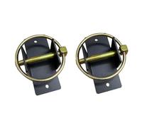 Perfeclan Lot de 2 Supports de Crochet pour seaux d'eau, Installation Facile avec goupille, Support pour seaux d'alimentation pour Chevaux, Accessoires