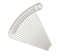 Perfeclan Lot de 30 Crochets Porte-étiquettes pour Plantes - Support Polyvalent et Moderne pour étiquettes de Plantes, Fleurs et Cartes - Accessoires de Jardin